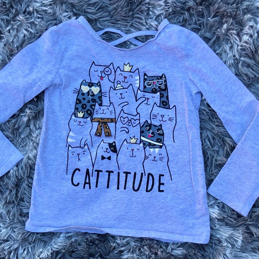 Cattitude Cat Tee